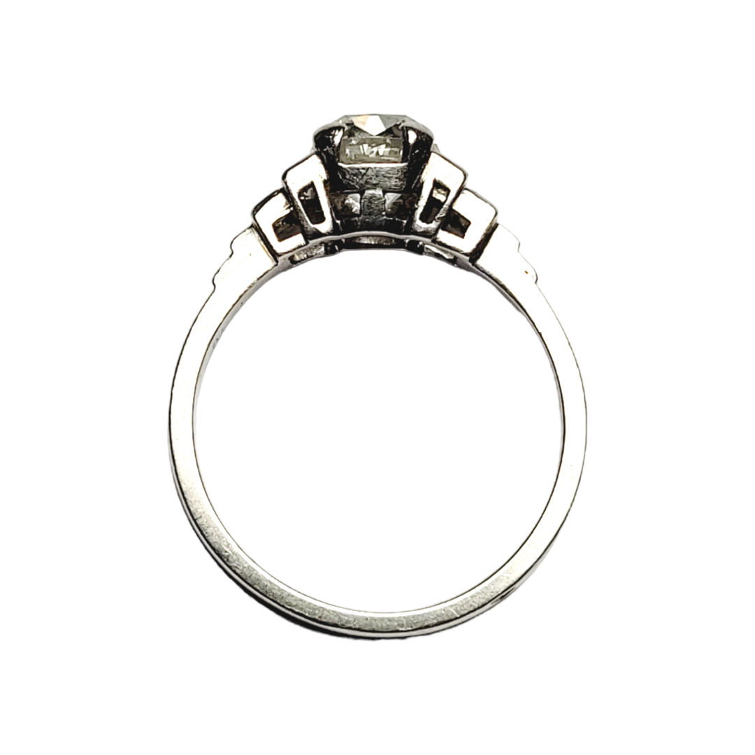 Art deco cushion cut diamond engagement ring
SKU: 6844