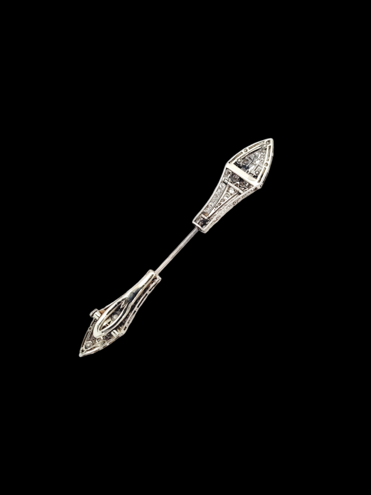 1920's Art Deco diamond Jabot brooch
SKU: 7439