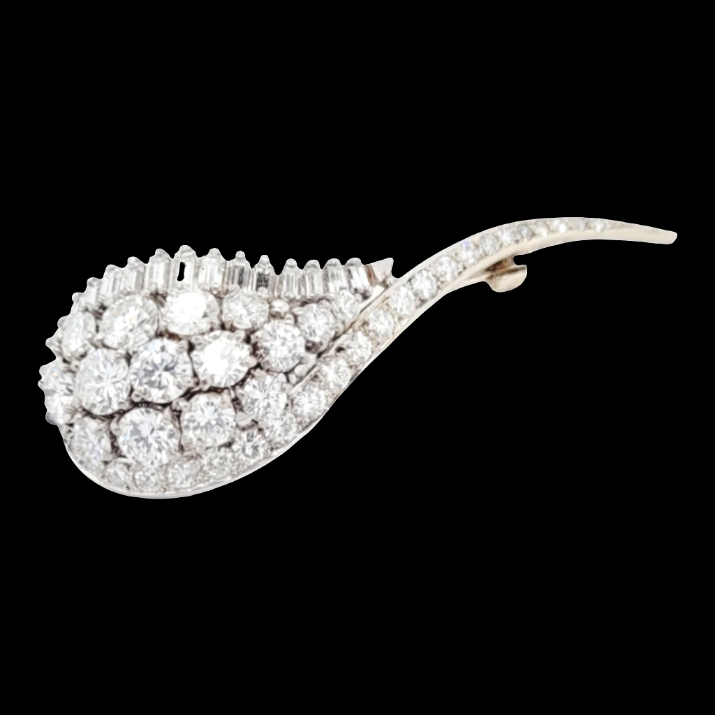 Cool diamond stylised wing brooch
SKU: 6580