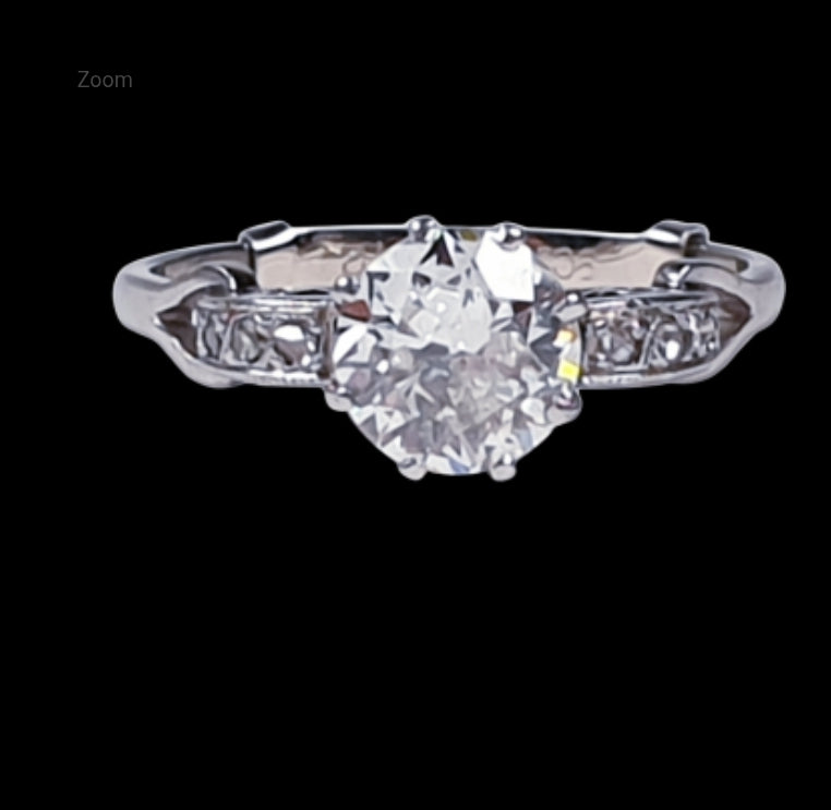 Art deco diamond engagement ring
SKU: 4832
