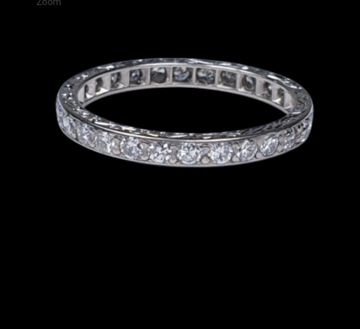 Art deco diamond eternity band
SKU: 4827