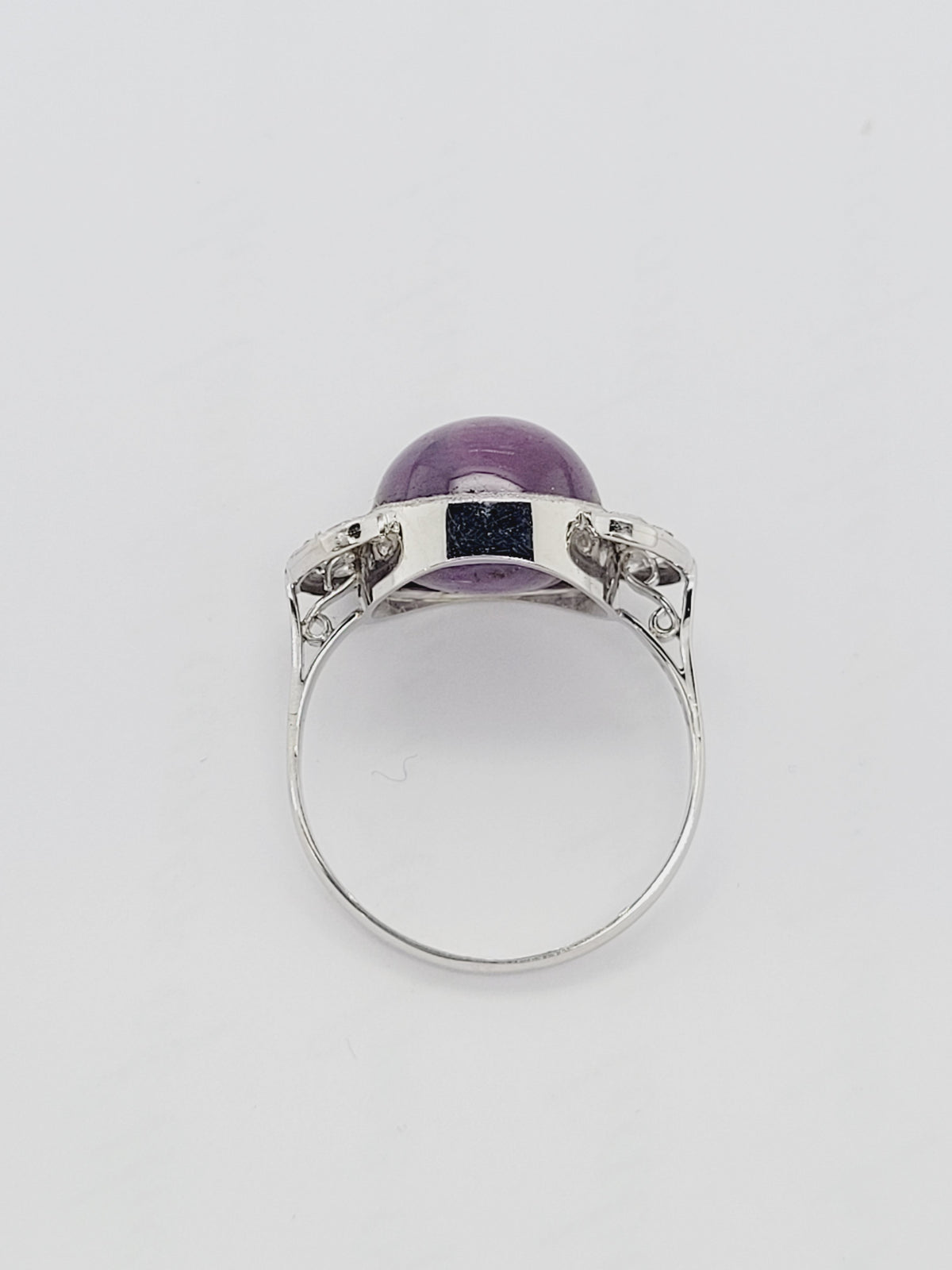 Vintage star ruby ring sku 8690