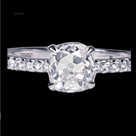 Cushion Cut Diamond Engagement Ring
SKU: 2612