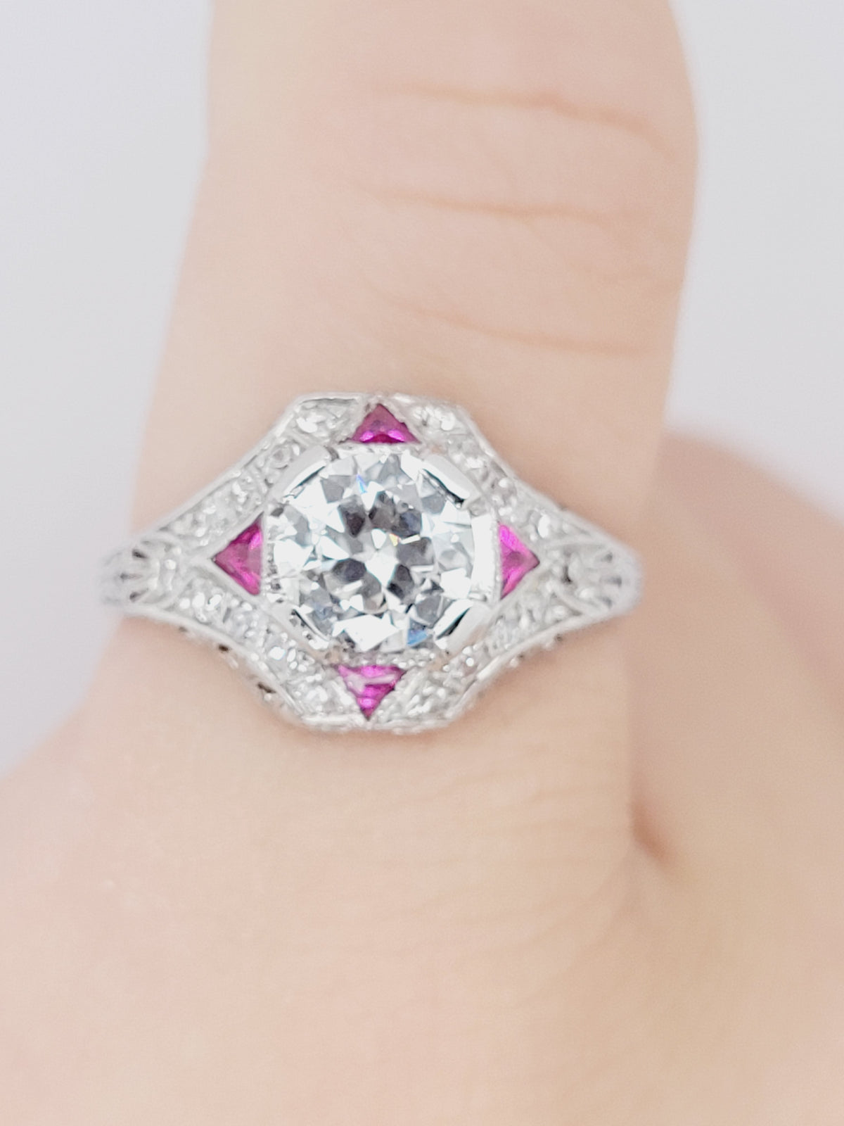 Art deco diamond engagement ring
SKU: 5580