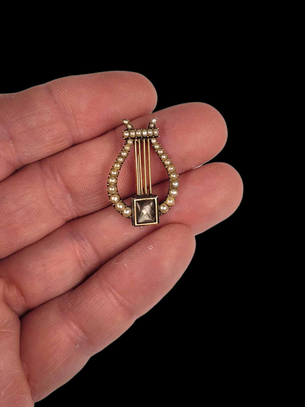 Georgian Lyre brooch
SKU: 8227