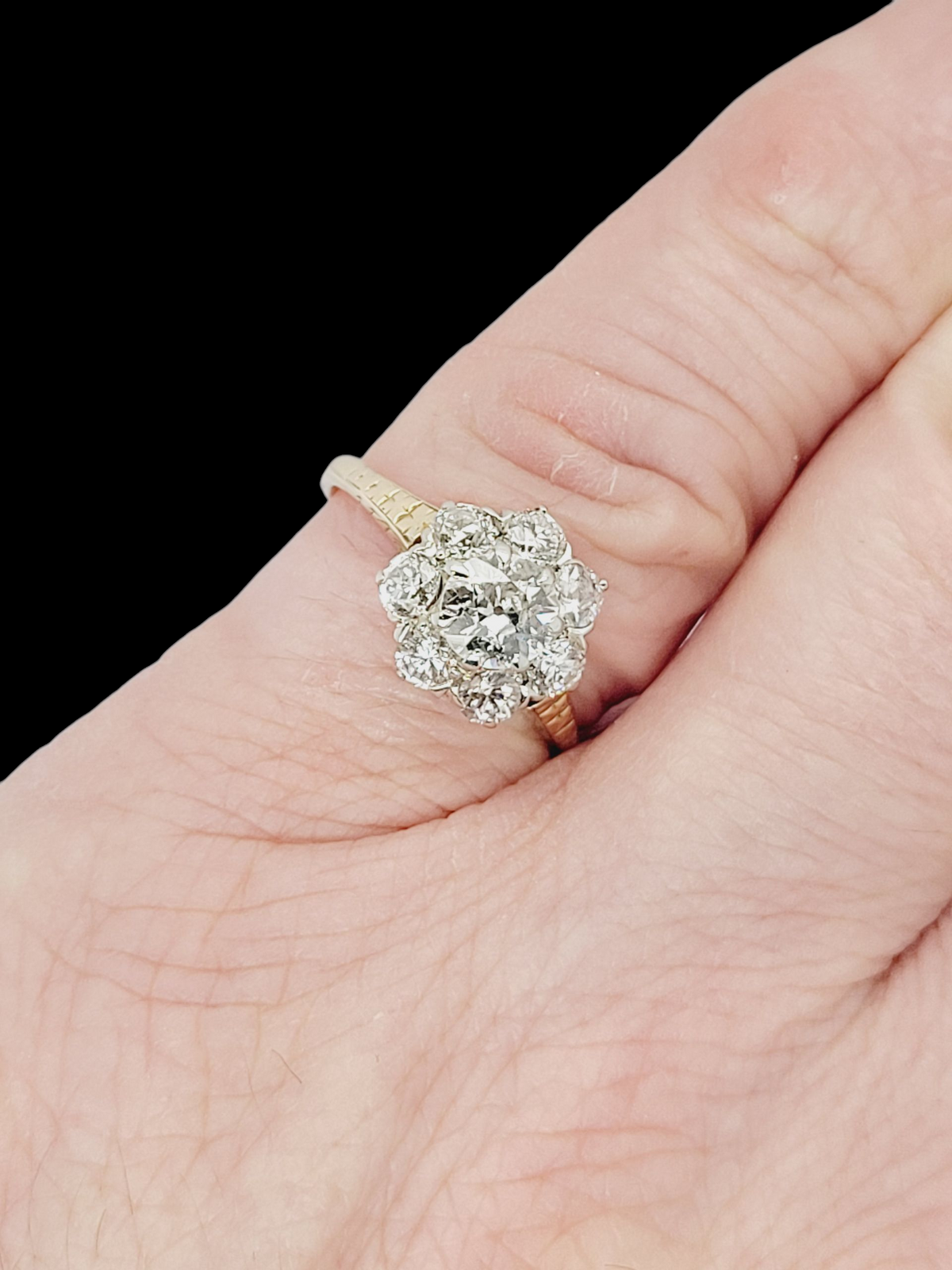 Diamond cluster ring
sku 8551