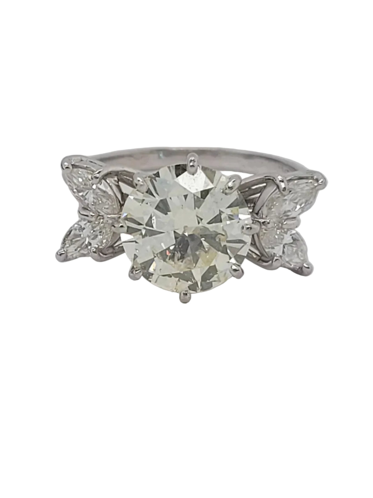 2.30ct diamond engagement ring sku 9058