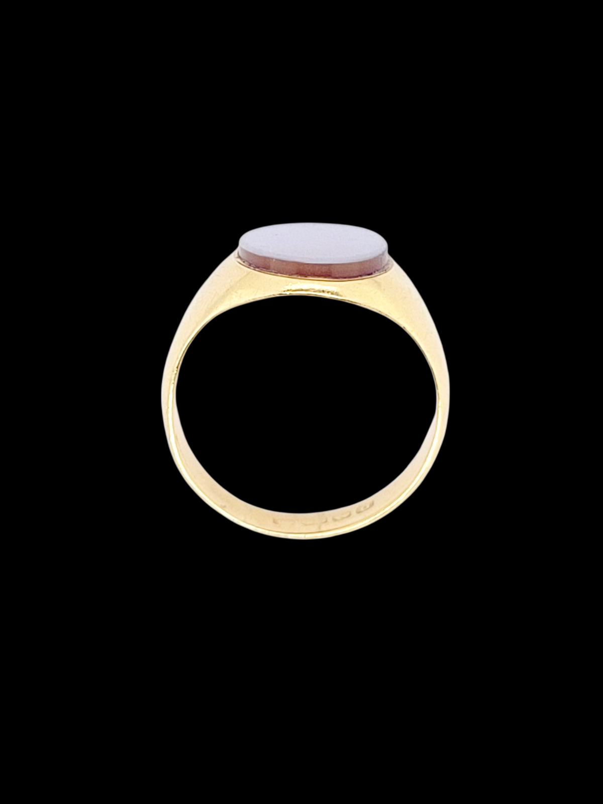 Banded agate signet ring
SKU: 8402