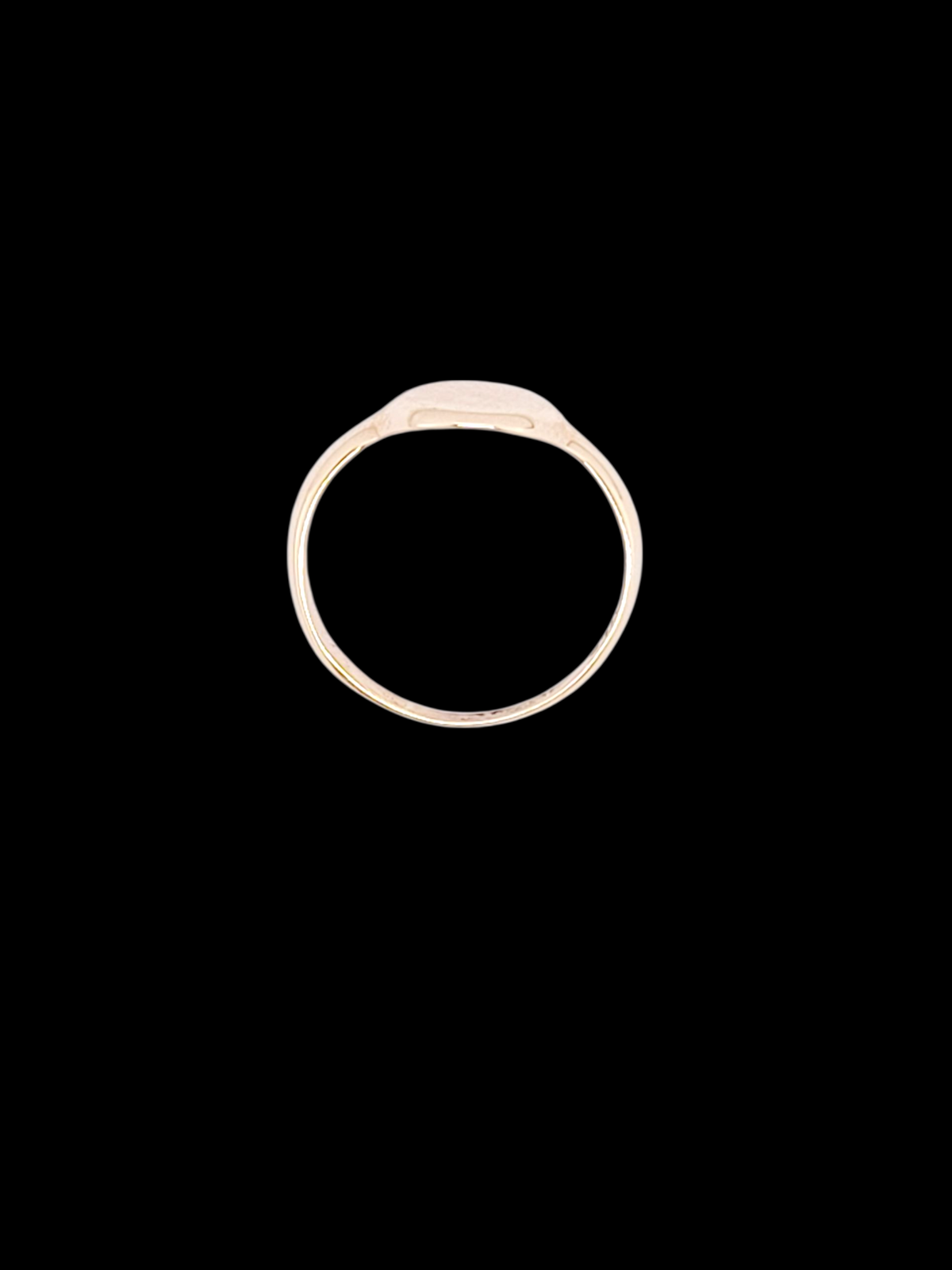 Ladies rose gold signet ring
SKU: 8399