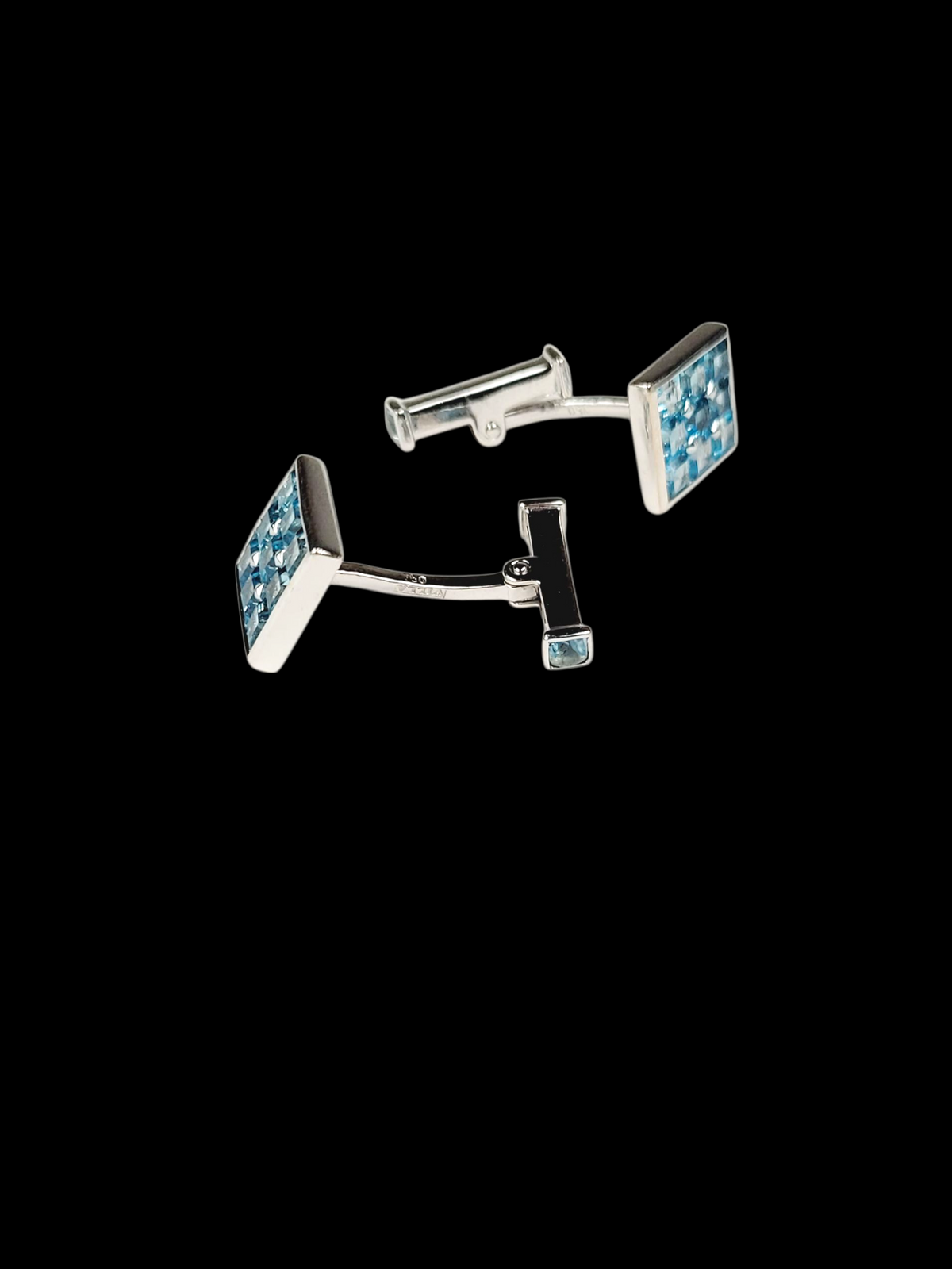 Blue topaz Villa cufflinks
SKU: 8392