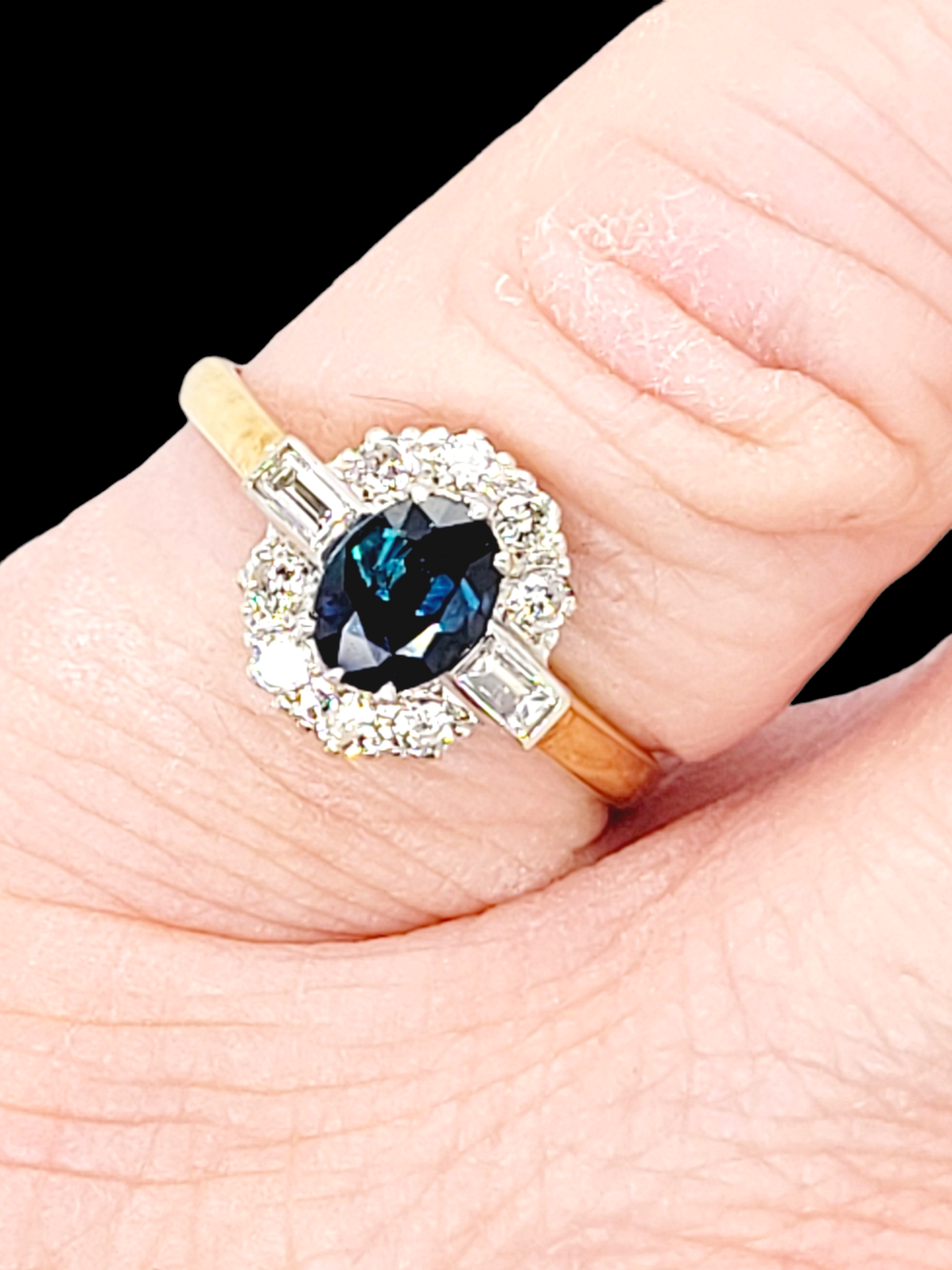 Vintage sapphire and diamond cluster ring

SKU: 6517