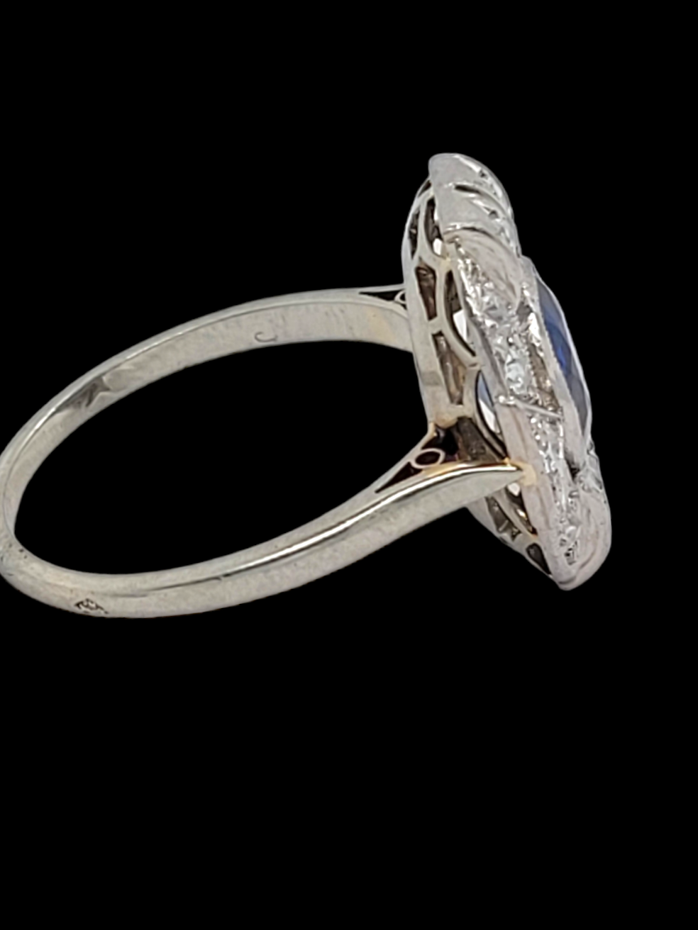 Art Deco sapphire and diamond panel ring

SKU: 6440