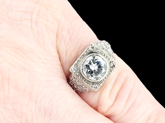 Art deco diamond engagement ring
SKU: 7001