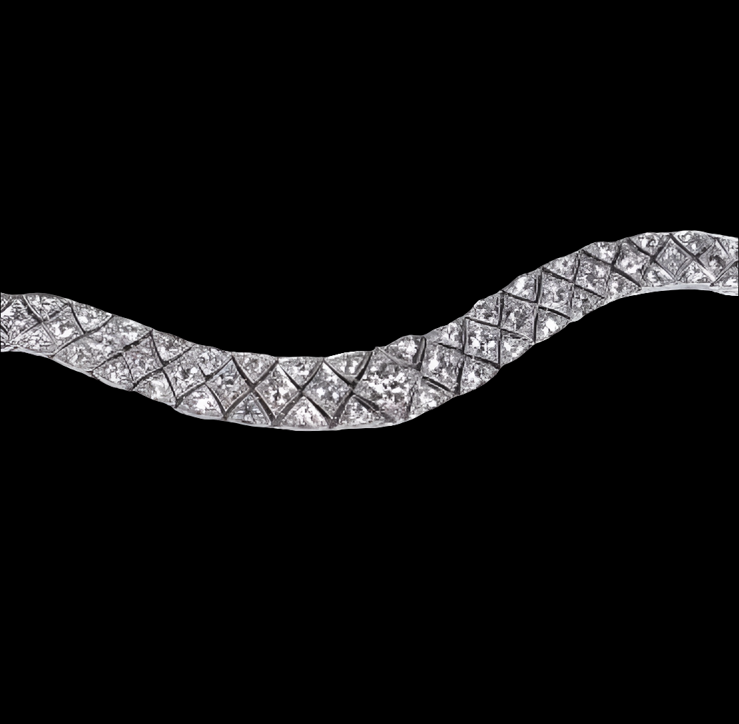 Articulated Art Deco Diamond Bracelet
SKU: 3540