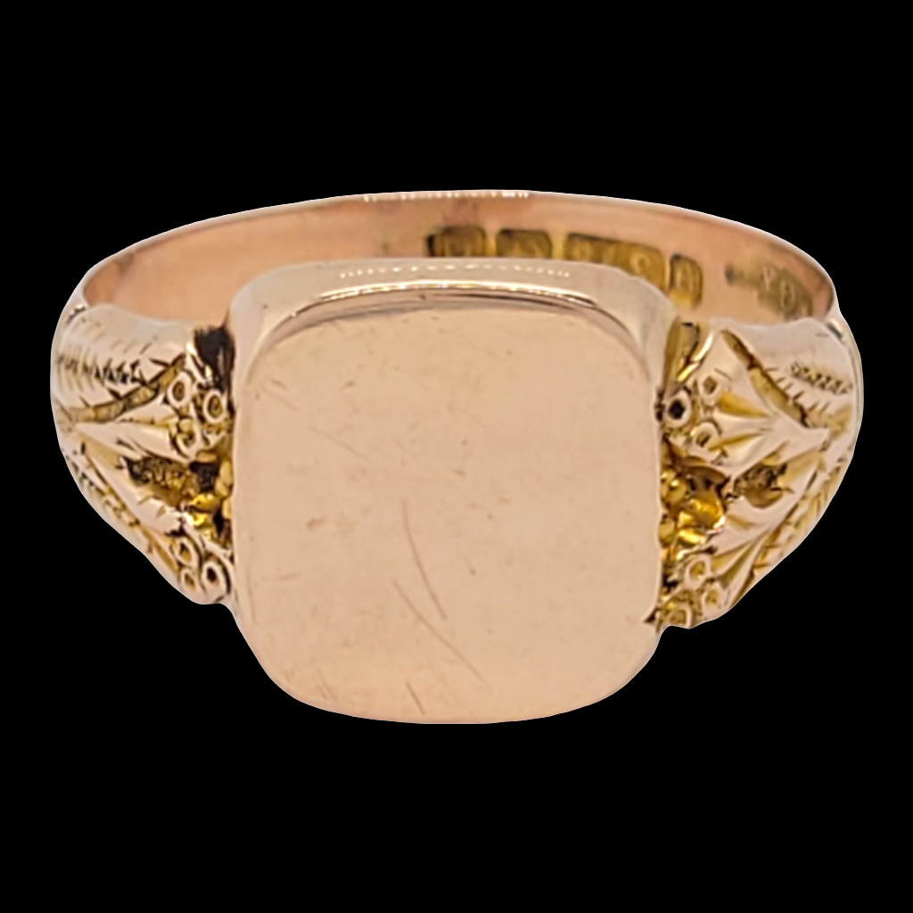 9ct gold signet ring

SKU: 6659