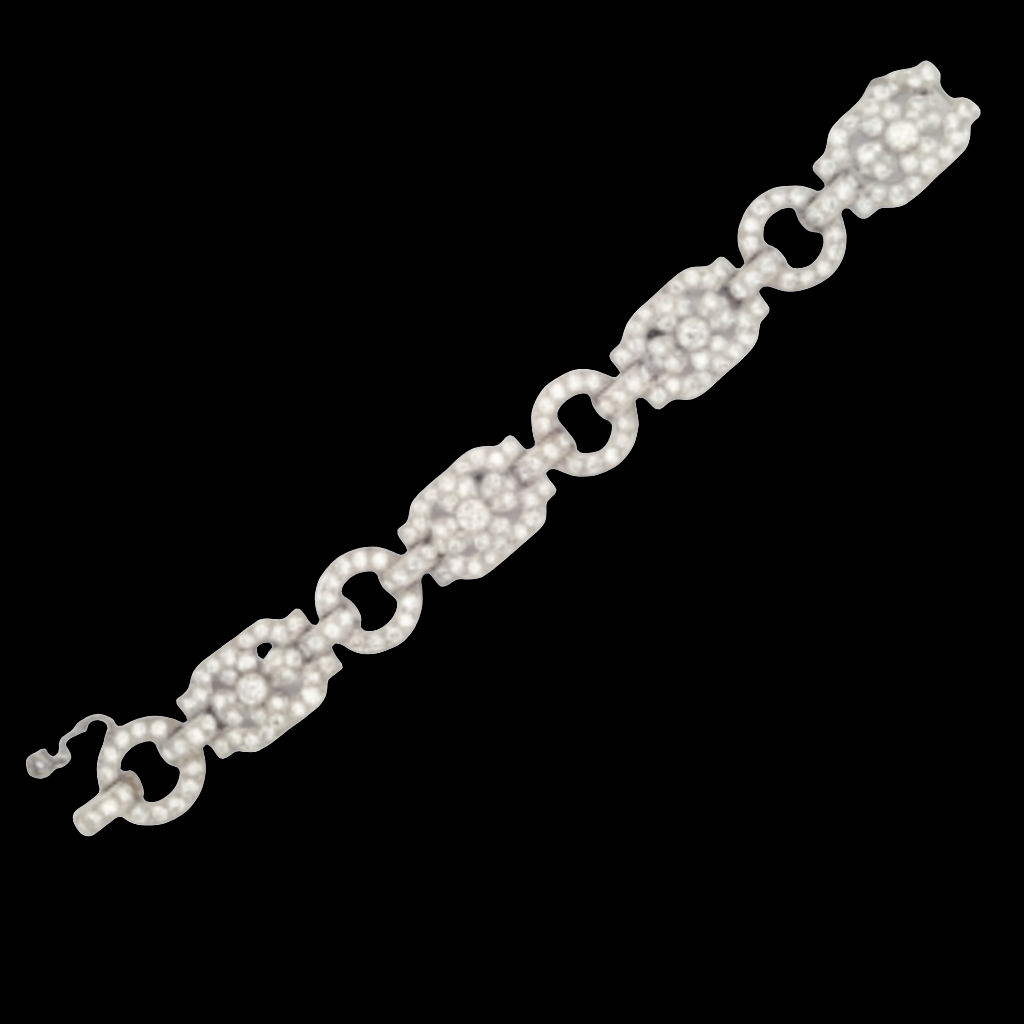 French Art deco diamond bracelet