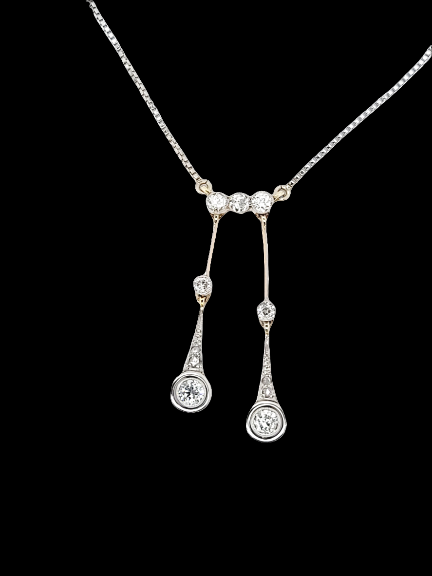 Edwardian diamond pendant necklace

SKU: 6530