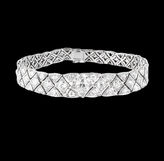 Articulated Art Deco Diamond Bracelet
SKU: 3540