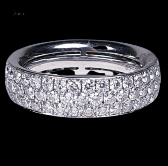 Three Row Diamond Eternity Ring
SKU: 3867