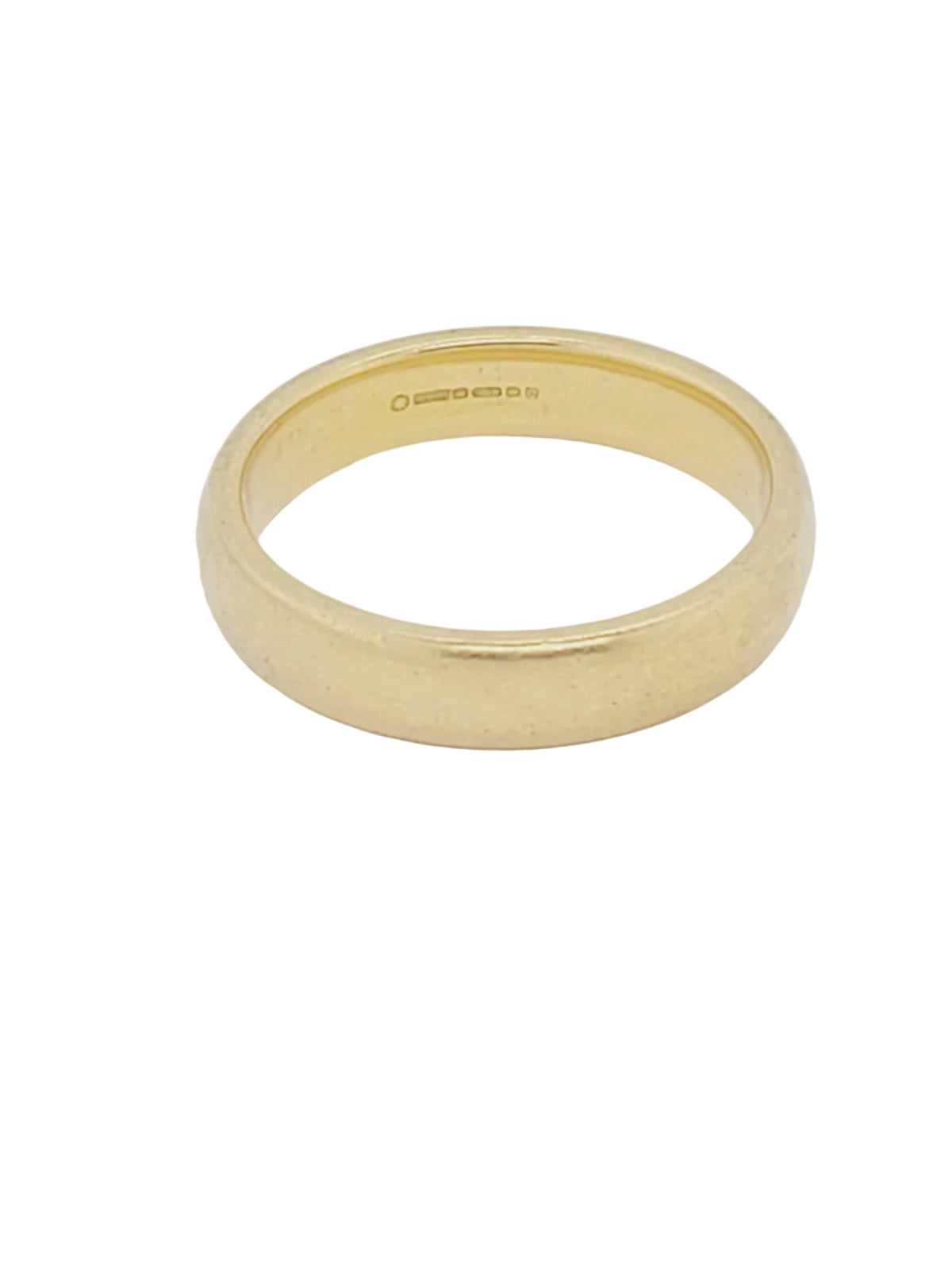 5mm 18ct yellow gold wedding band sku 9201
