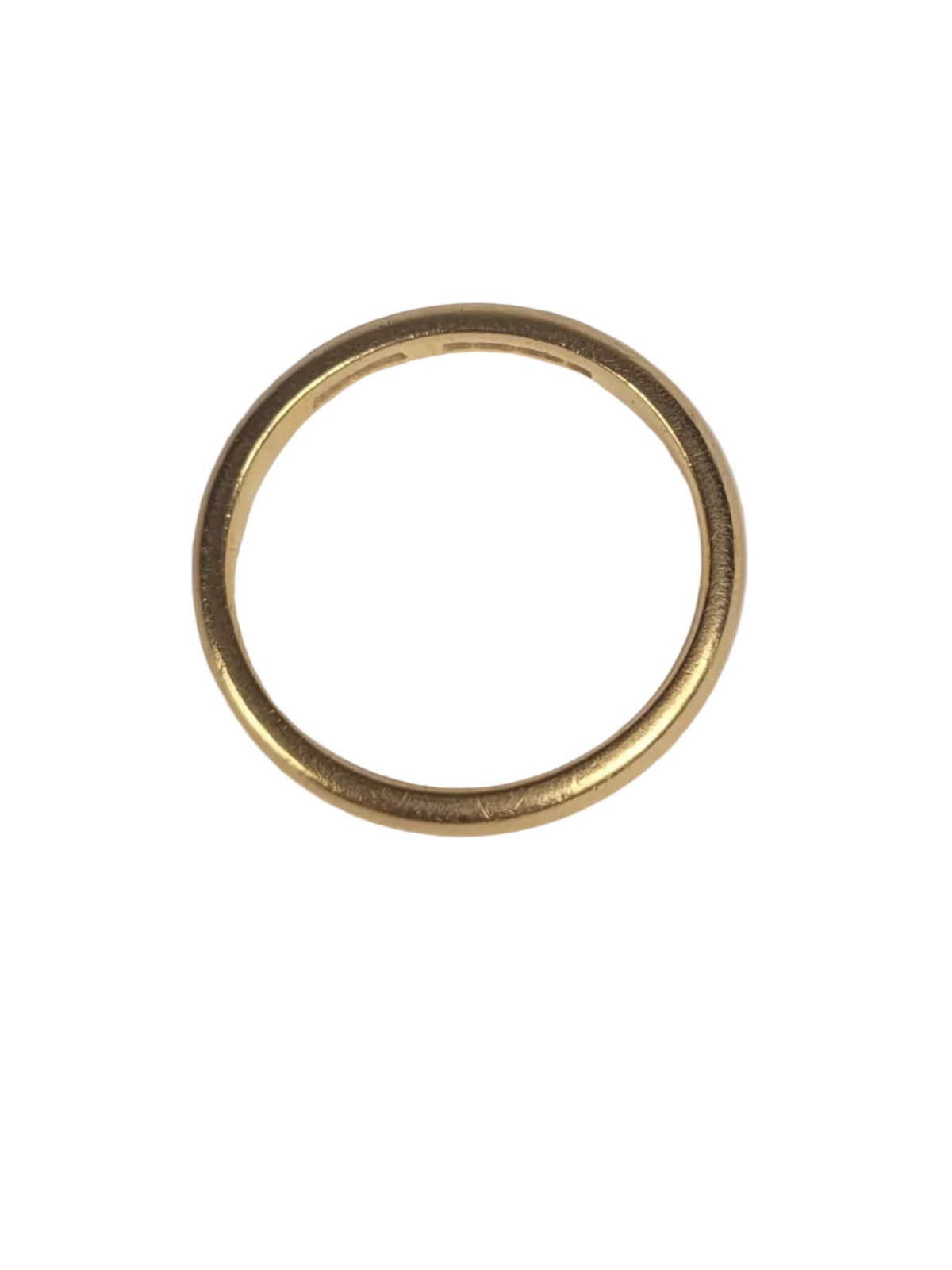3.8g 22ct gold wedding ring