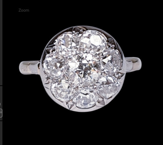 Antique Diamond Cluster Ring
SKU: 3602