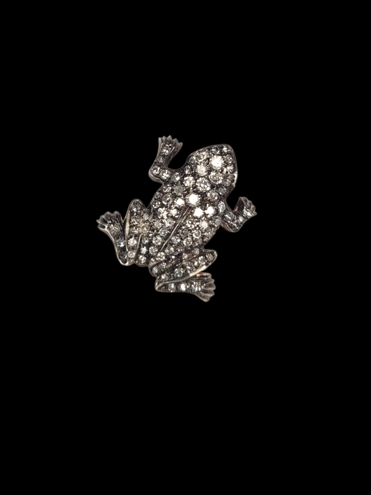 Antique diamond frog brooch
SKU: 8238