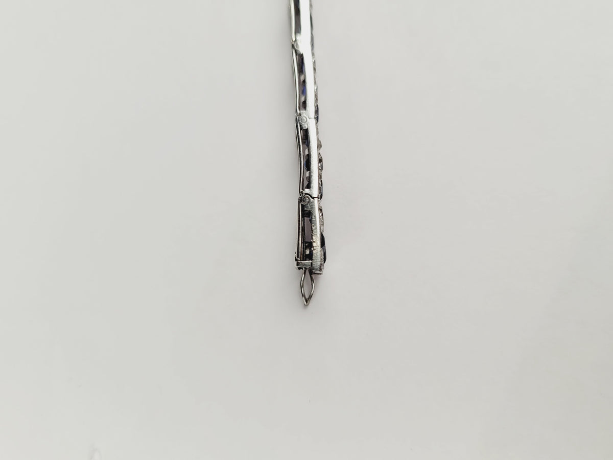 Fine Art deco sapphire and diamond bracelet Mellerio
SKU: 8221
