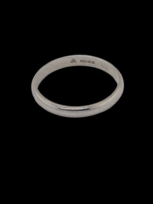 Art deco platinum wedding band
sku 8537