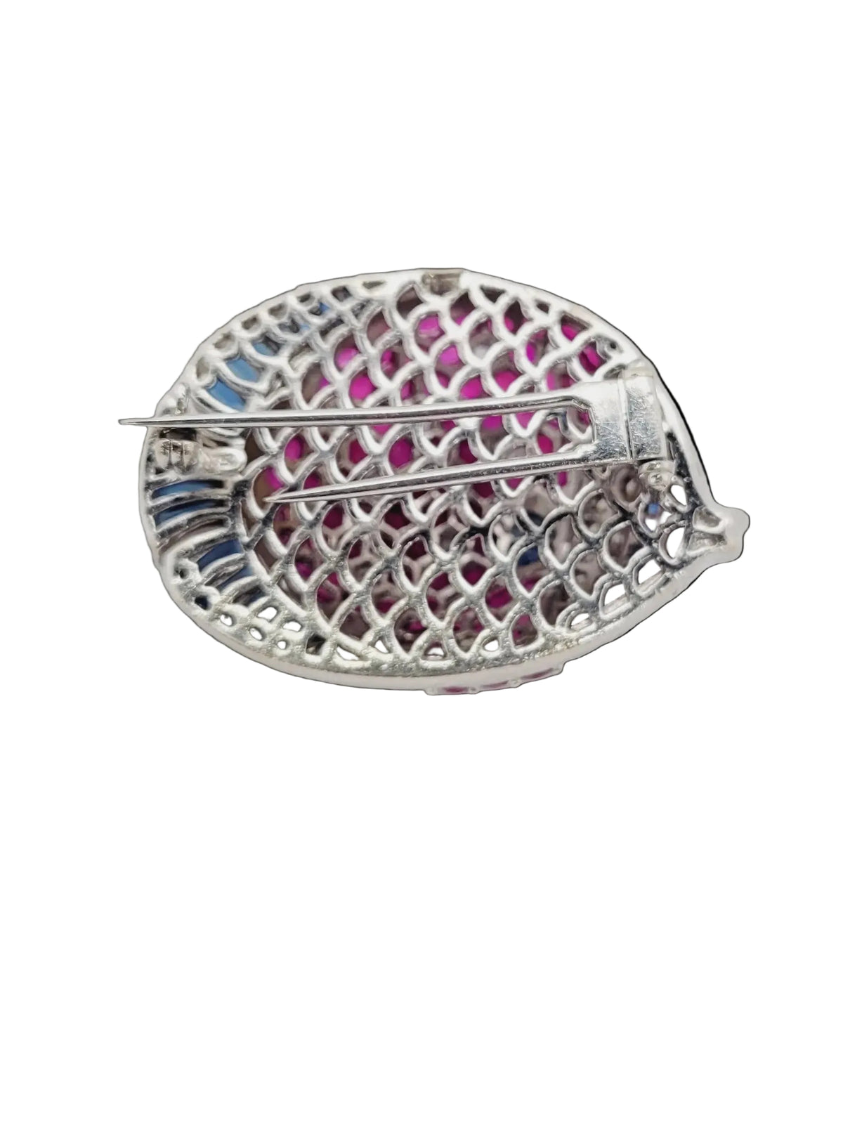 Gemset tropical fish brooch sku 8809