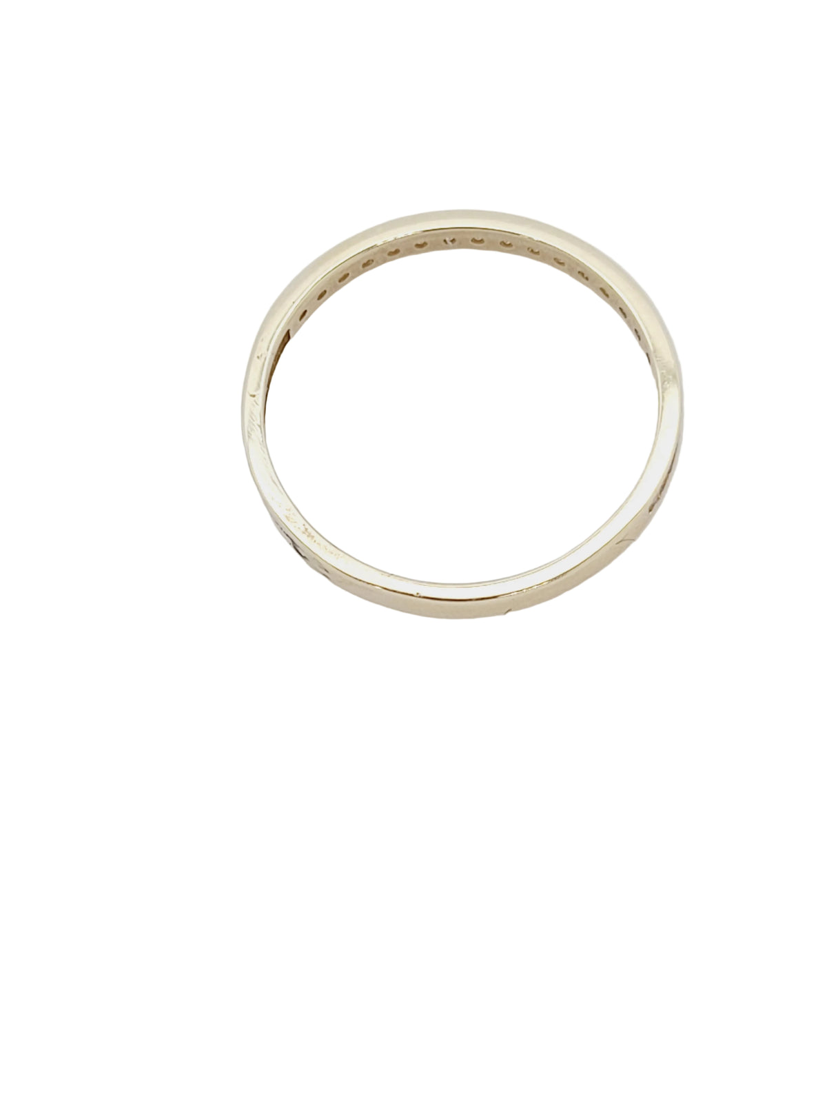 Half hoop diamond eternity ring sku 8782