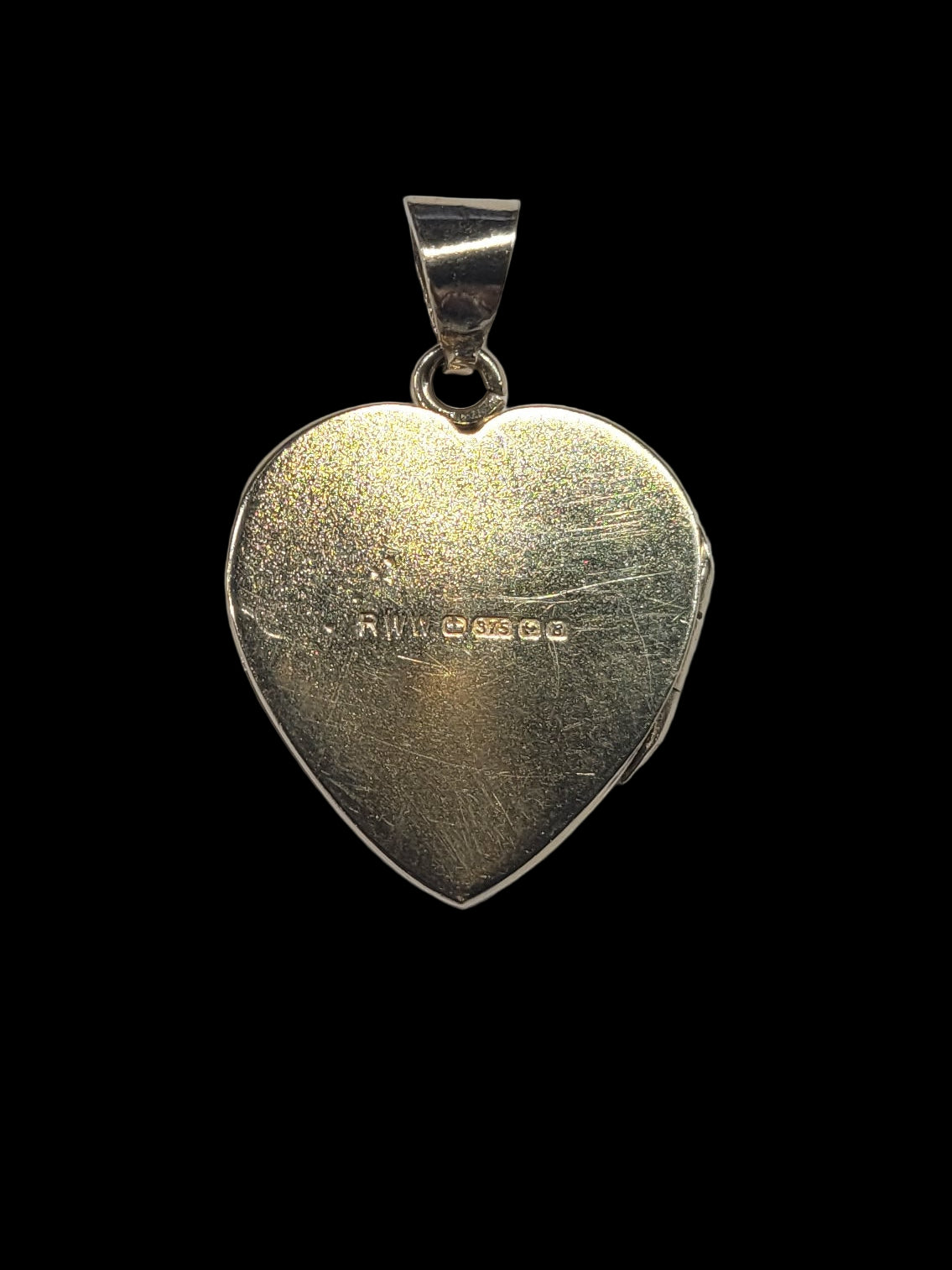 Unusual 9ct yellow gold locket sku 8516