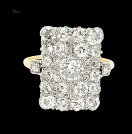 Antique old cut diamond panel ring

SKU: 6374