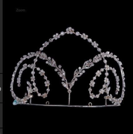 Edwardian Diamond and Platinum Tiara
SKU: 2564