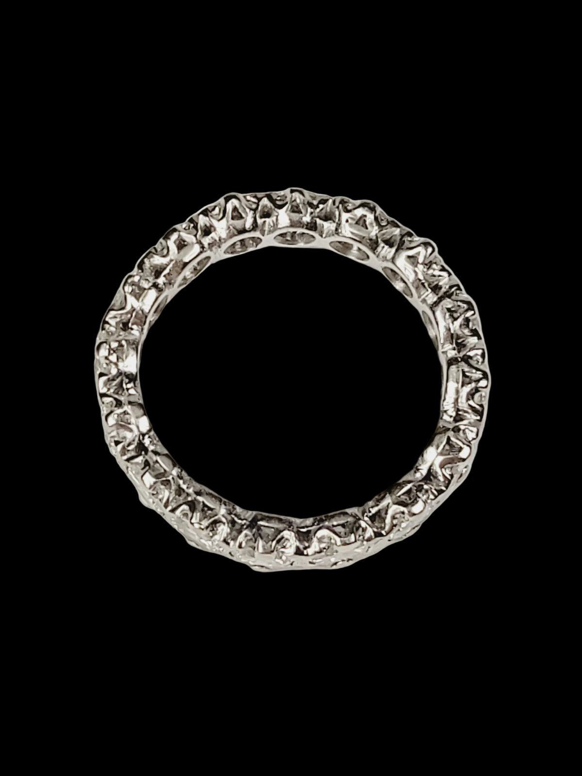 Vintage diamond eternity ring sku 8900