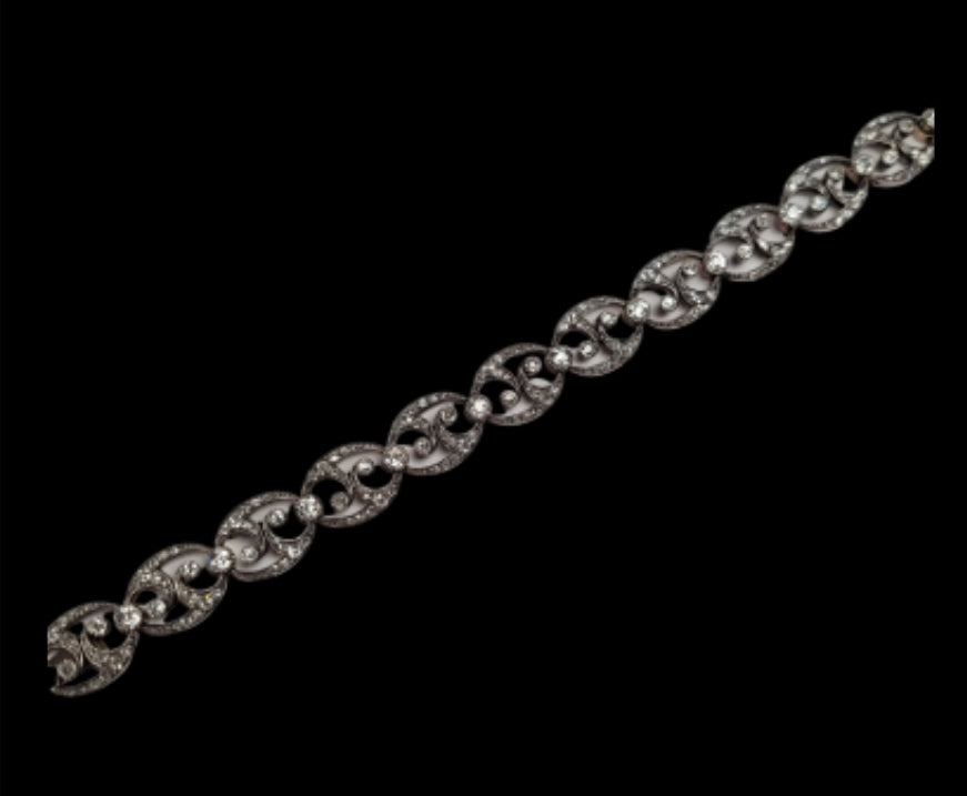 Antique diamond bracelet
SKU: 4884