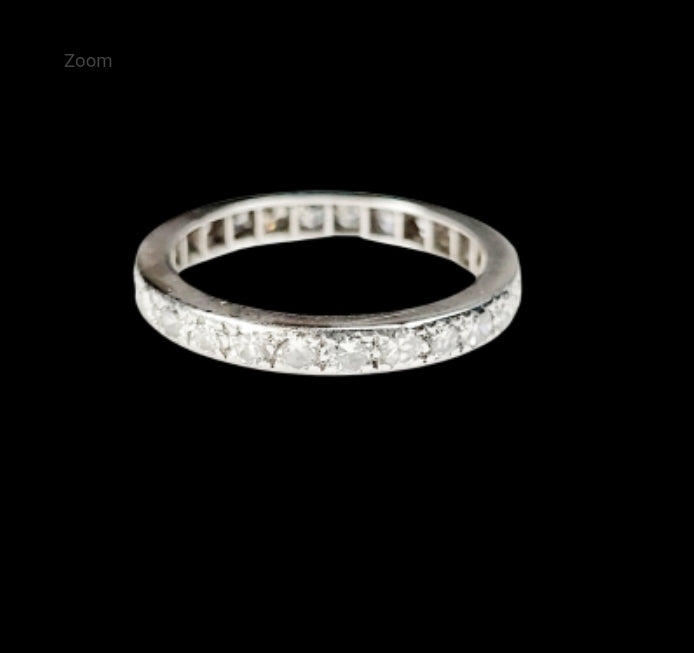Art deco diamond eternity band
SKU: 4951