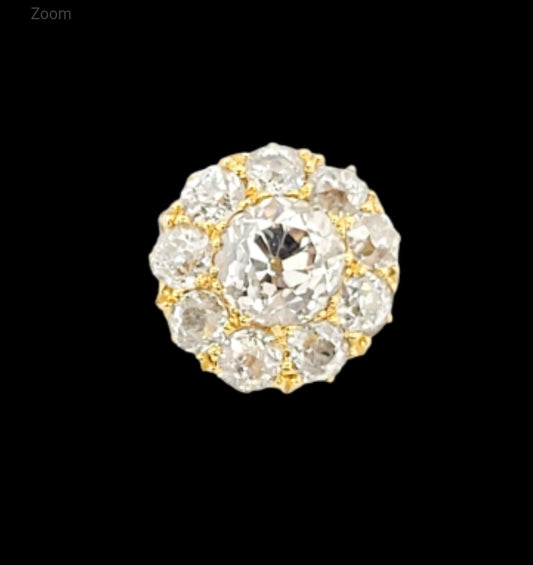 Antique diamond cluster engagement ring
SKU: 6812