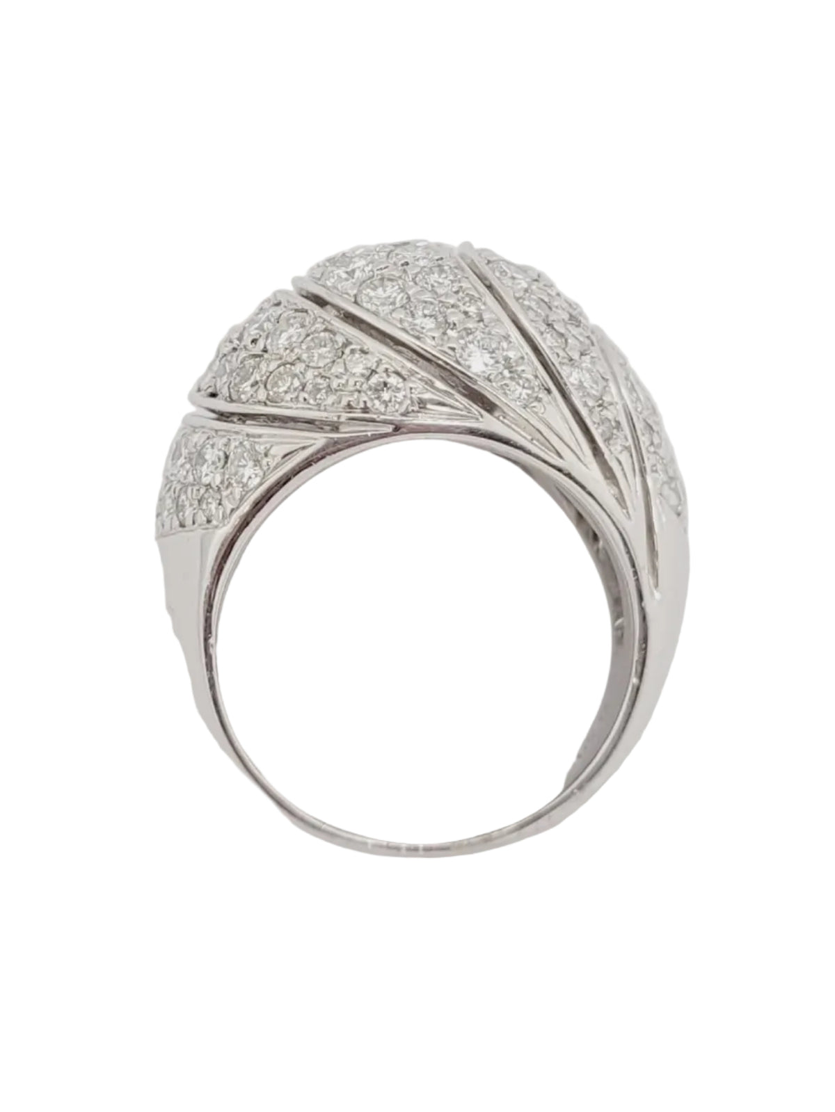 Vintage bombe diamond dress ring sku 9029